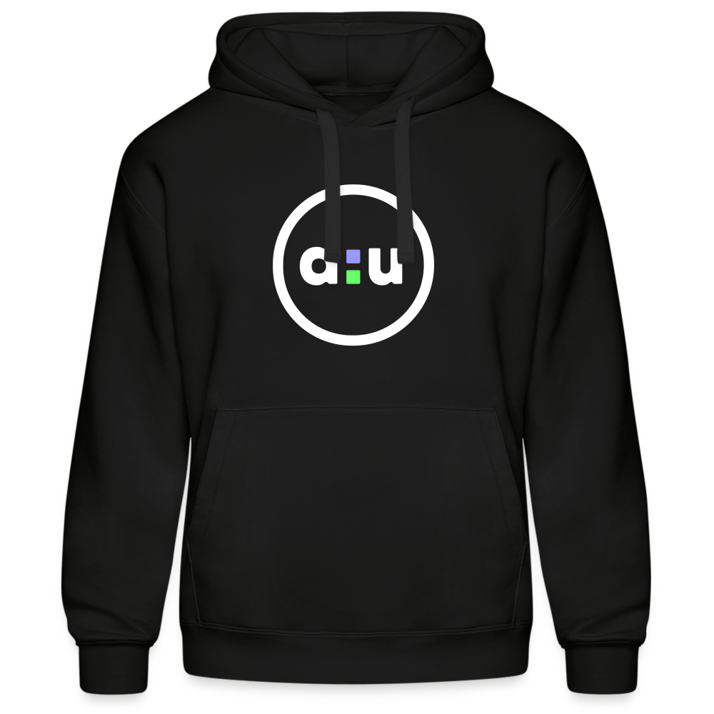 Men’s Hooded Sweater by Russell - black