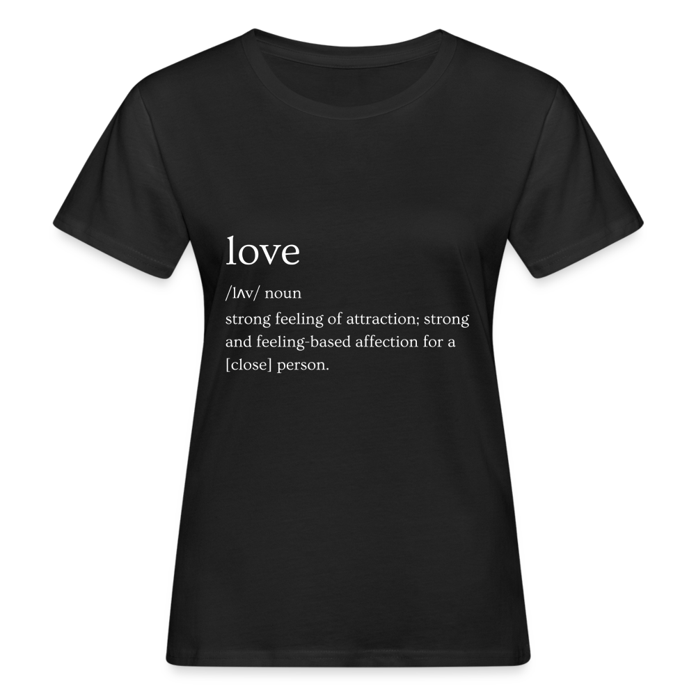 Women's Organic T-Shirt - black