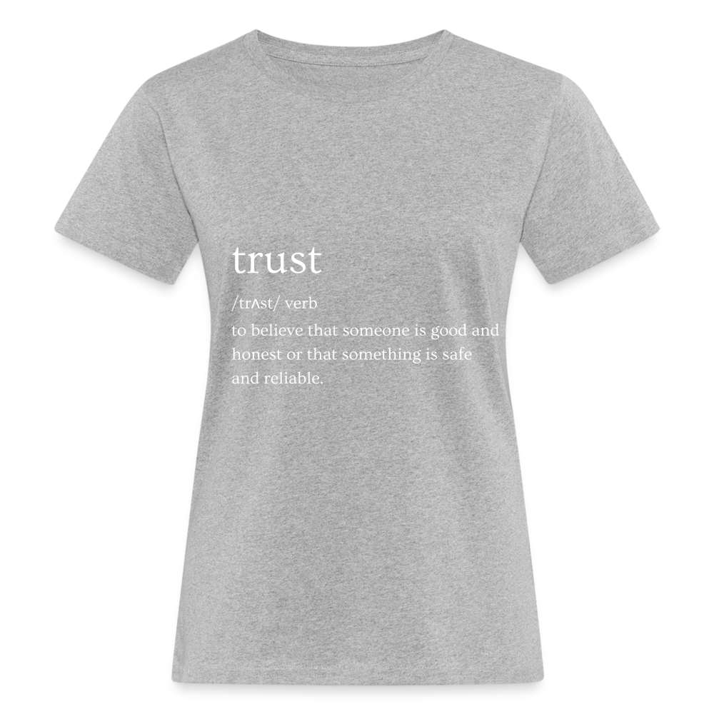Women's Organic T-Shirt - heather grey