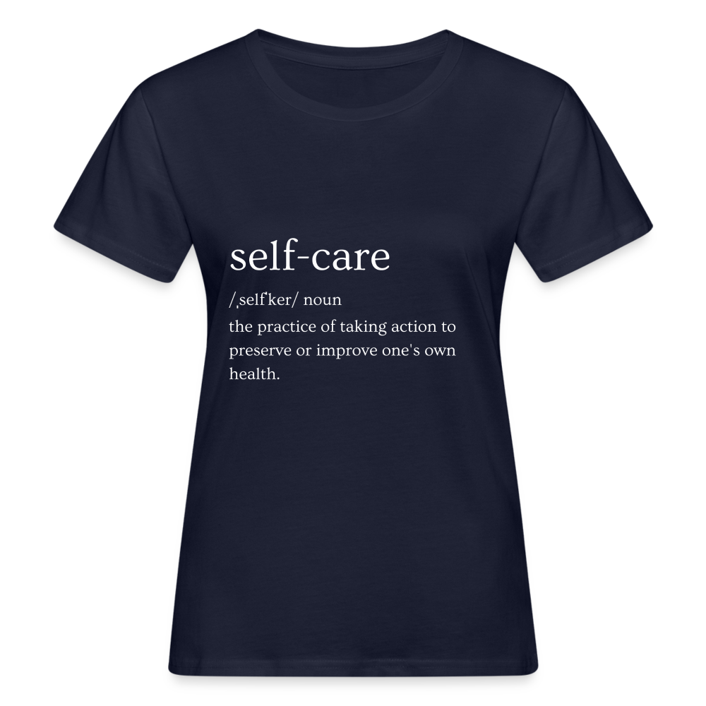 Women's Organic T-Shirt - navy