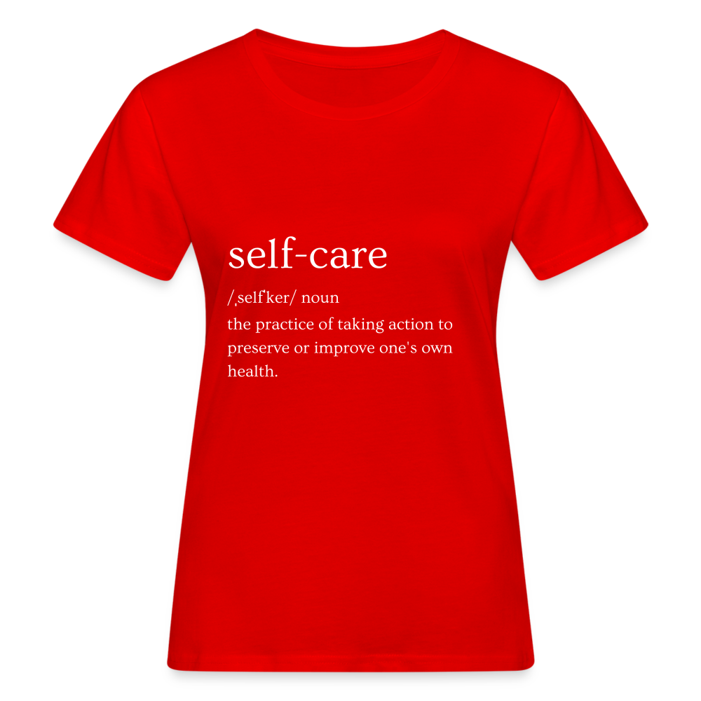 Women's Organic T-Shirt - red