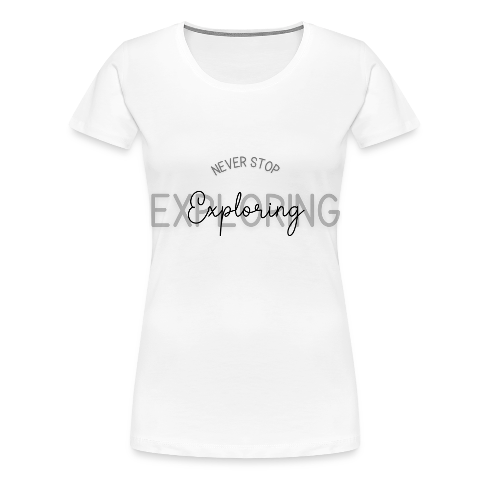 Women’s Premium T-Shirt - white