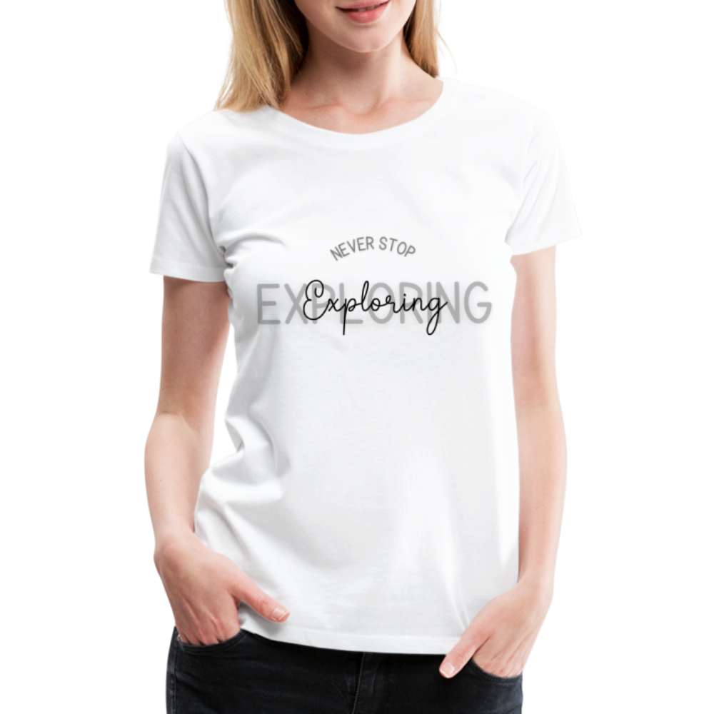 Women’s Premium T-Shirt - white