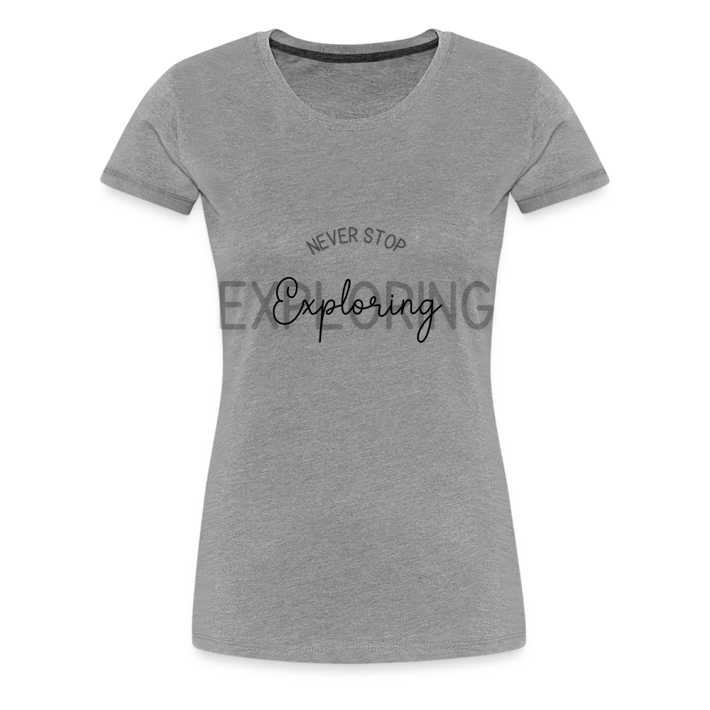 Women’s Premium T-Shirt - heather grey