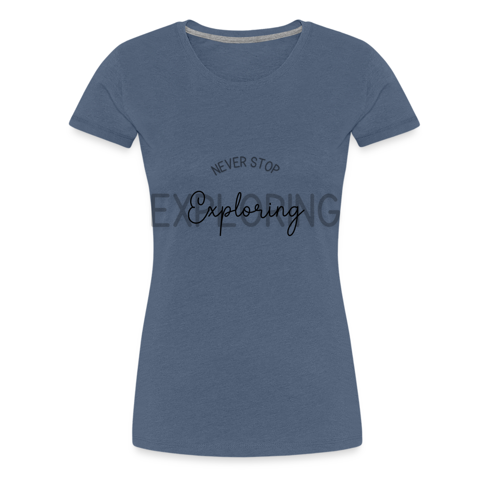 Women’s Premium T-Shirt - heather blue
