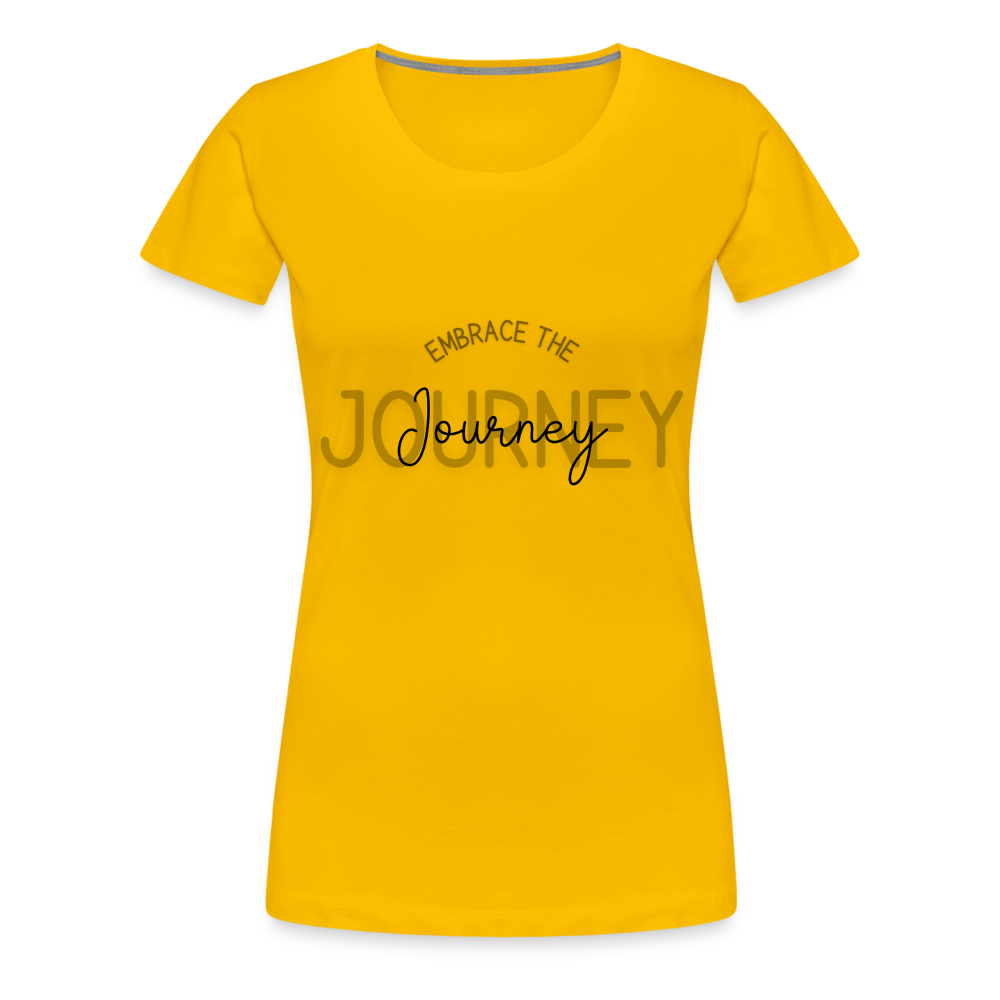 Women’s Premium T-Shirt - sun yellow