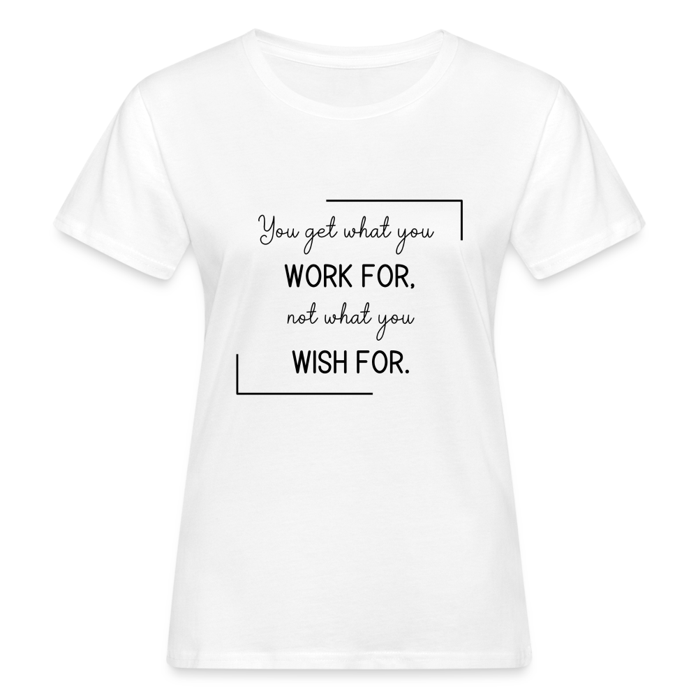 Women's Organic T-Shirt - white
