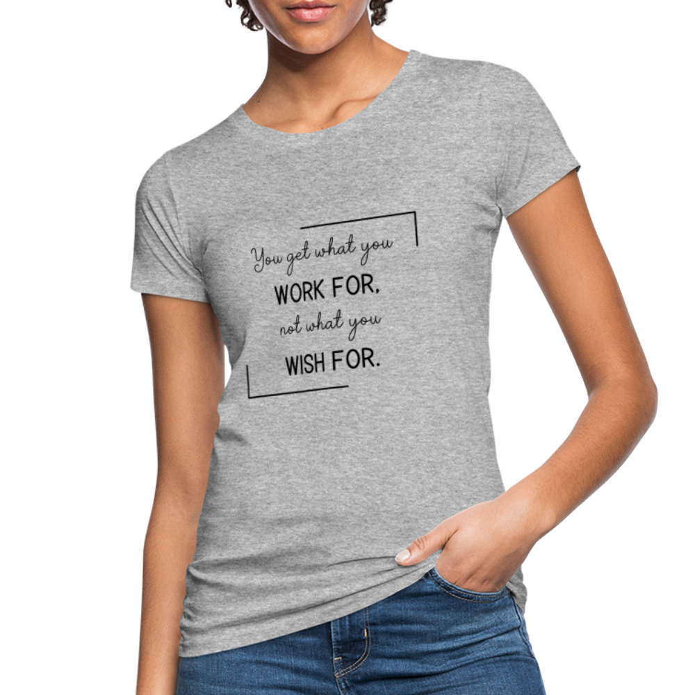 Women's Organic T-Shirt - heather grey