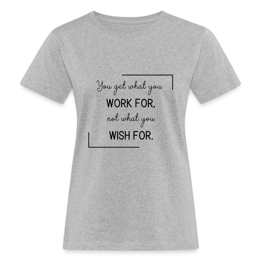 Women's Organic T-Shirt - heather grey
