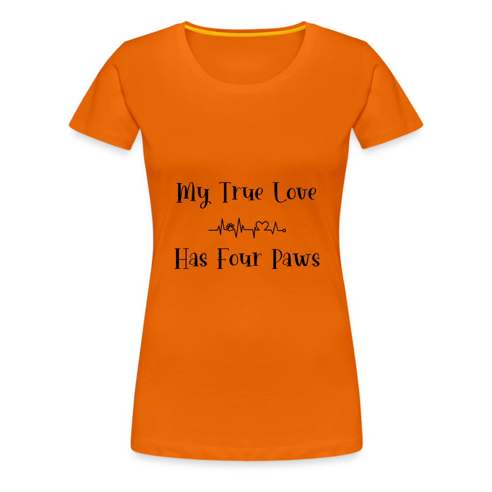Women’s Premium T-Shirt - orange