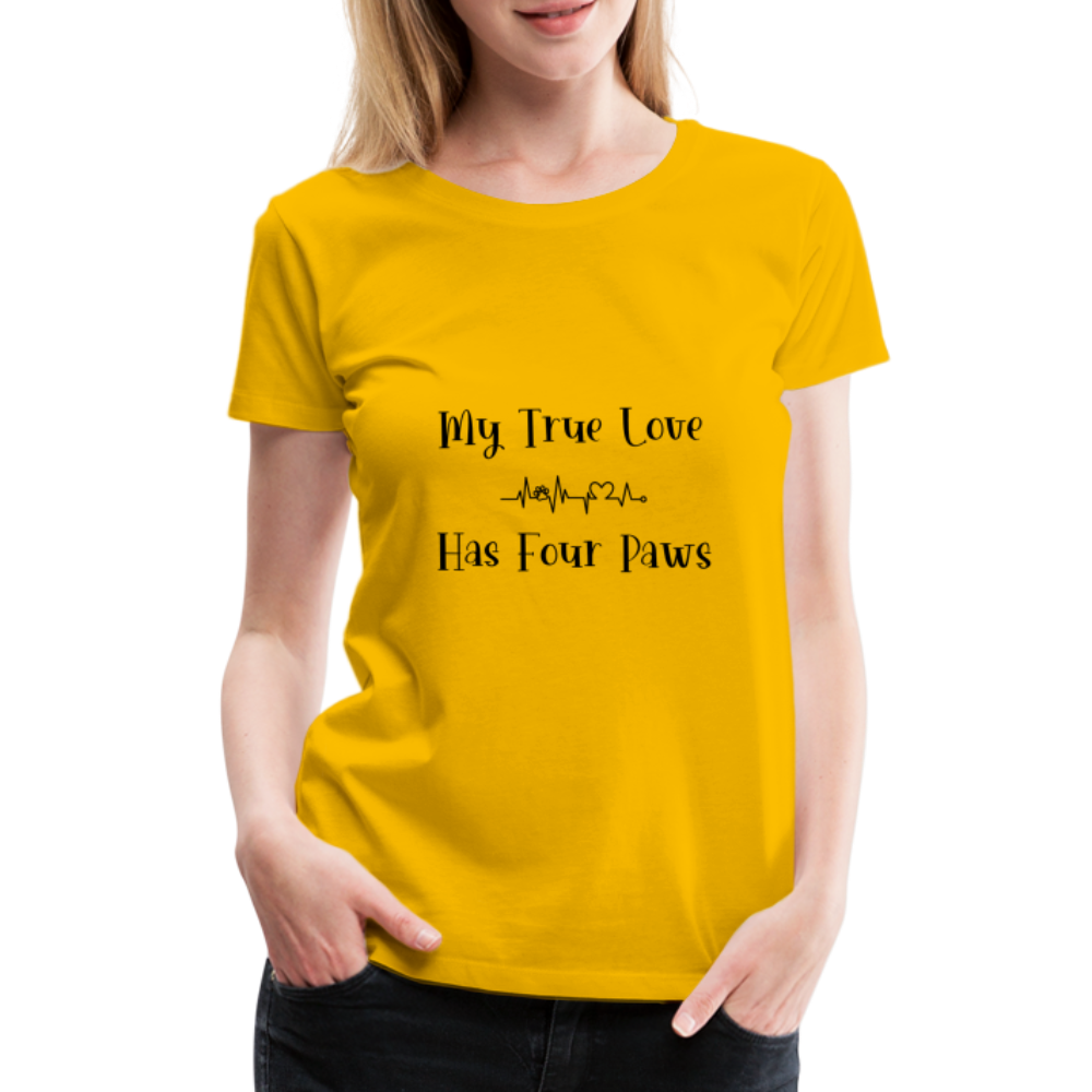 Women’s Premium T-Shirt - sun yellow