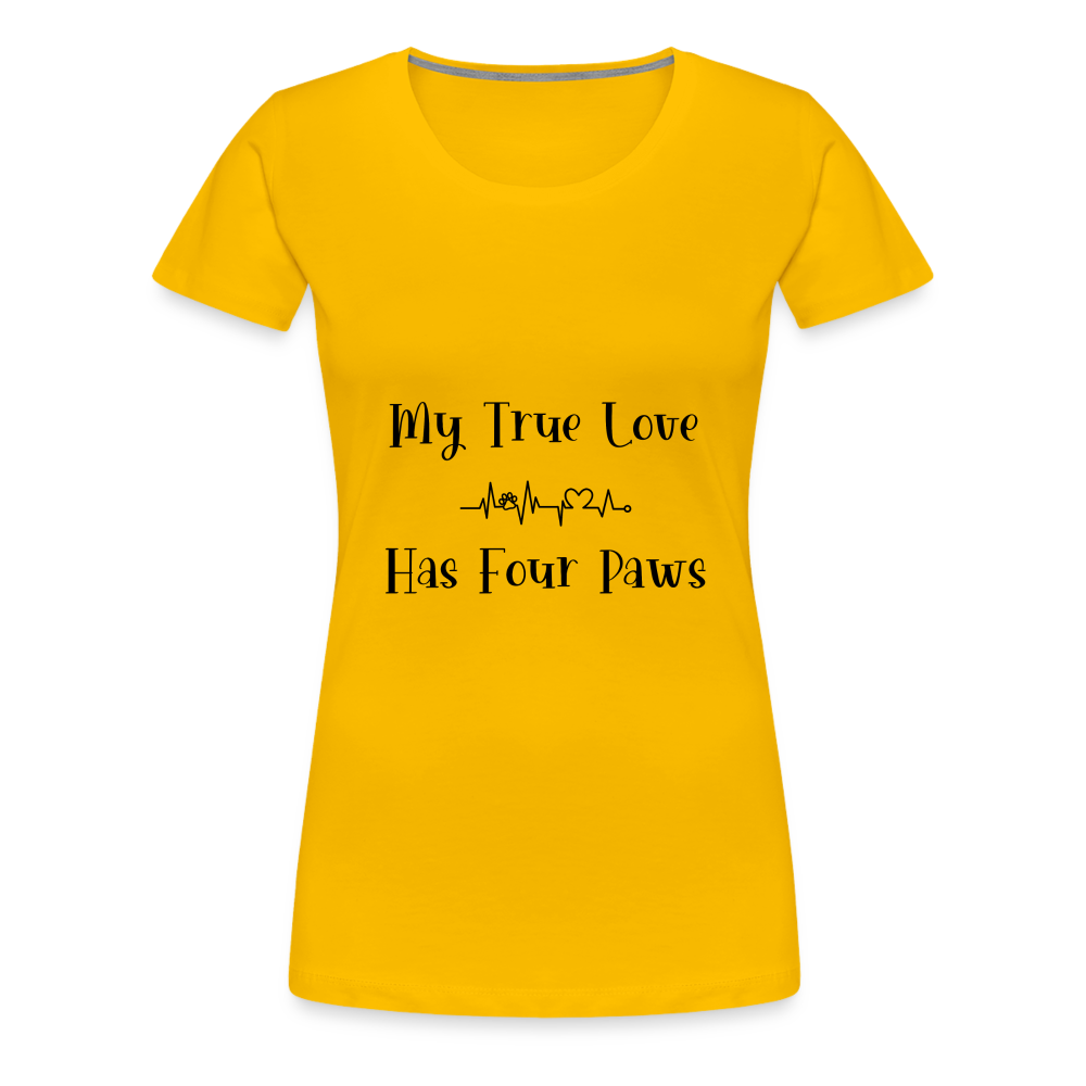 Women’s Premium T-Shirt - sun yellow