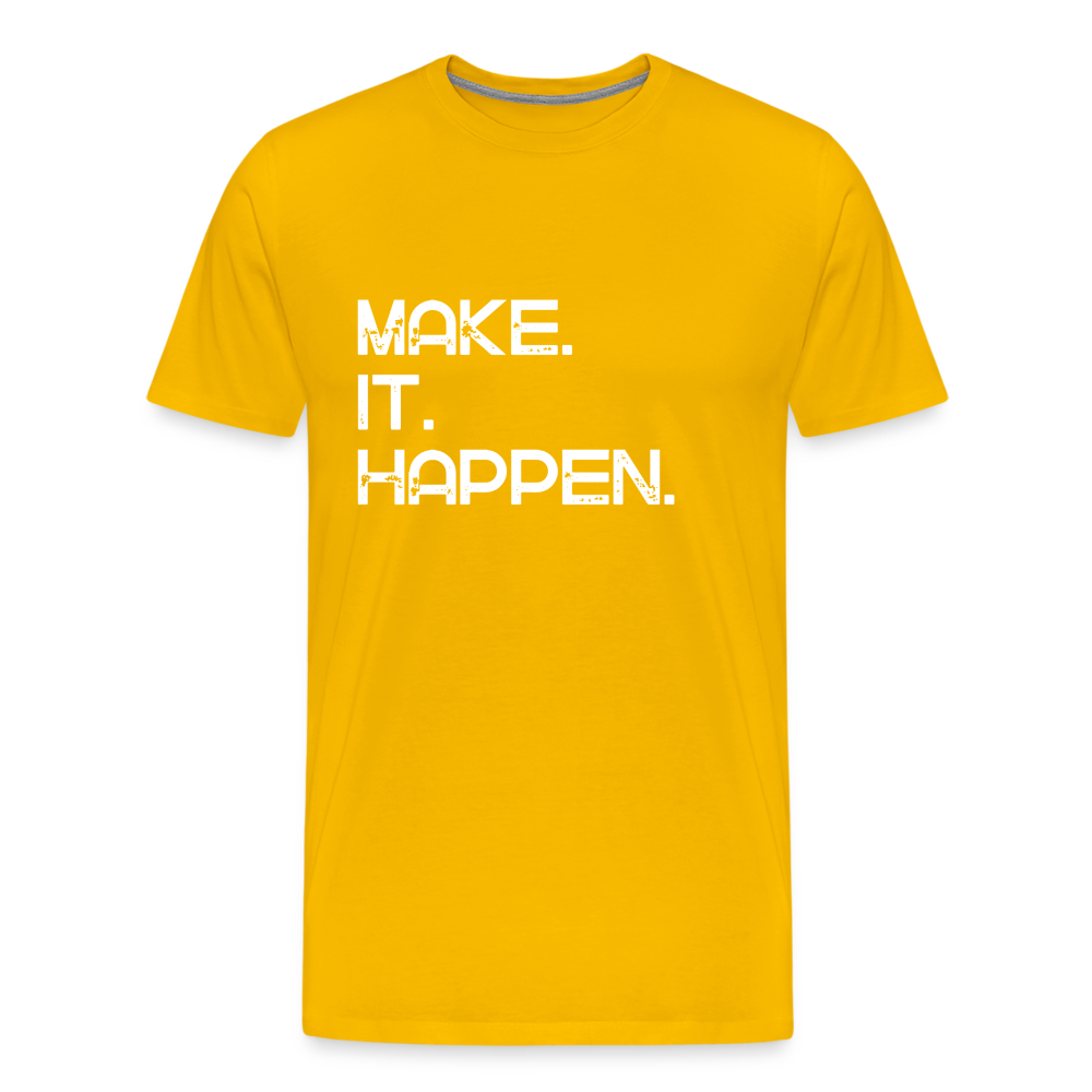 Men’s Premium T-Shirt - sun yellow