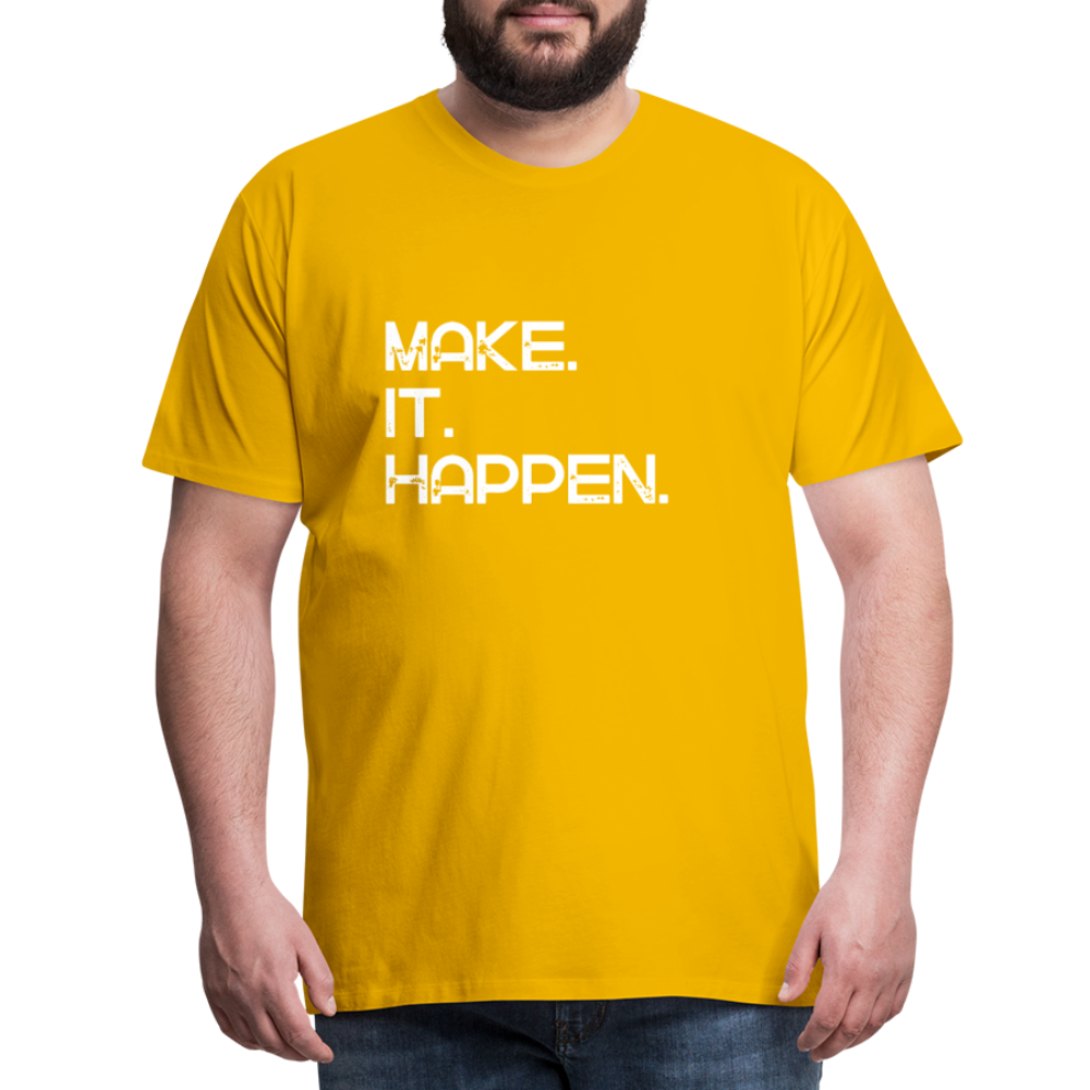 Men’s Premium T-Shirt - sun yellow