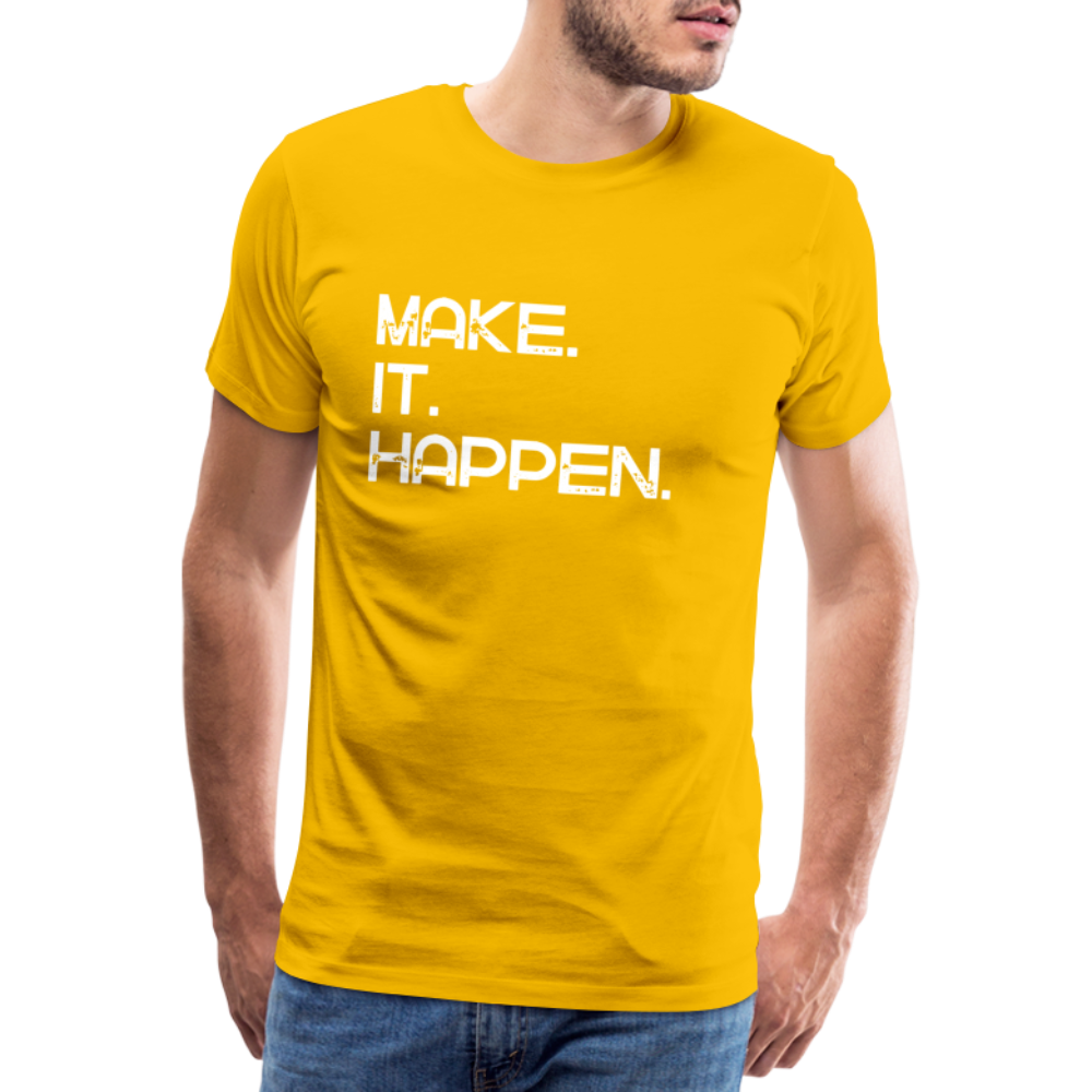 Men’s Premium T-Shirt - sun yellow