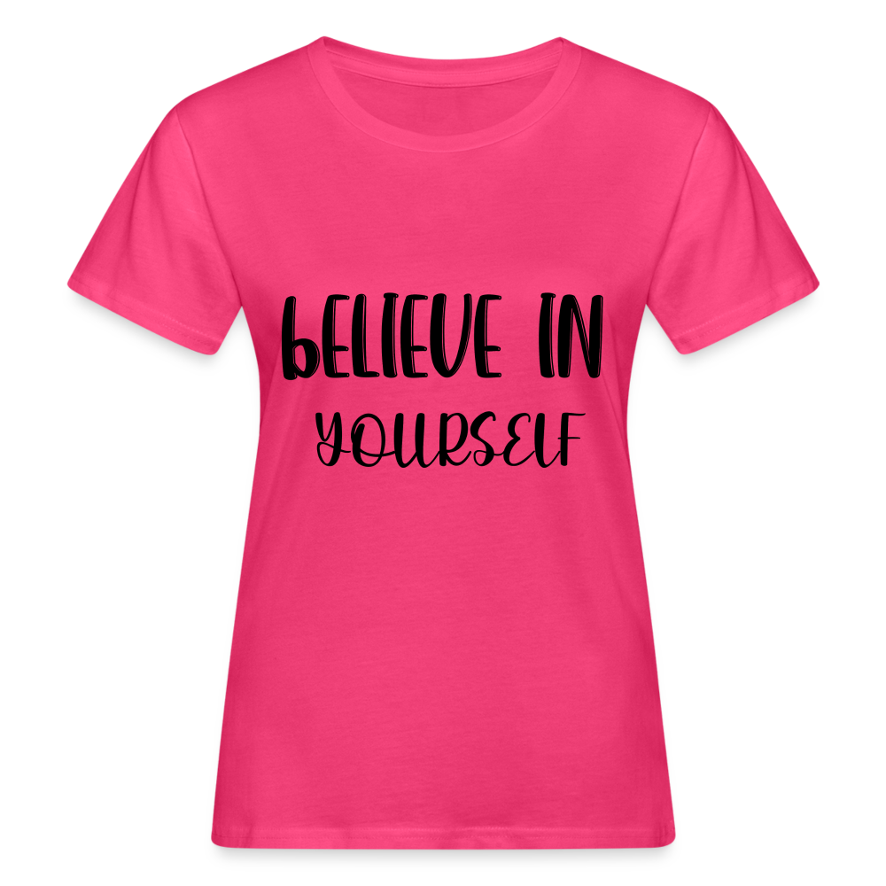 Women's Organic T-Shirt - neon pink