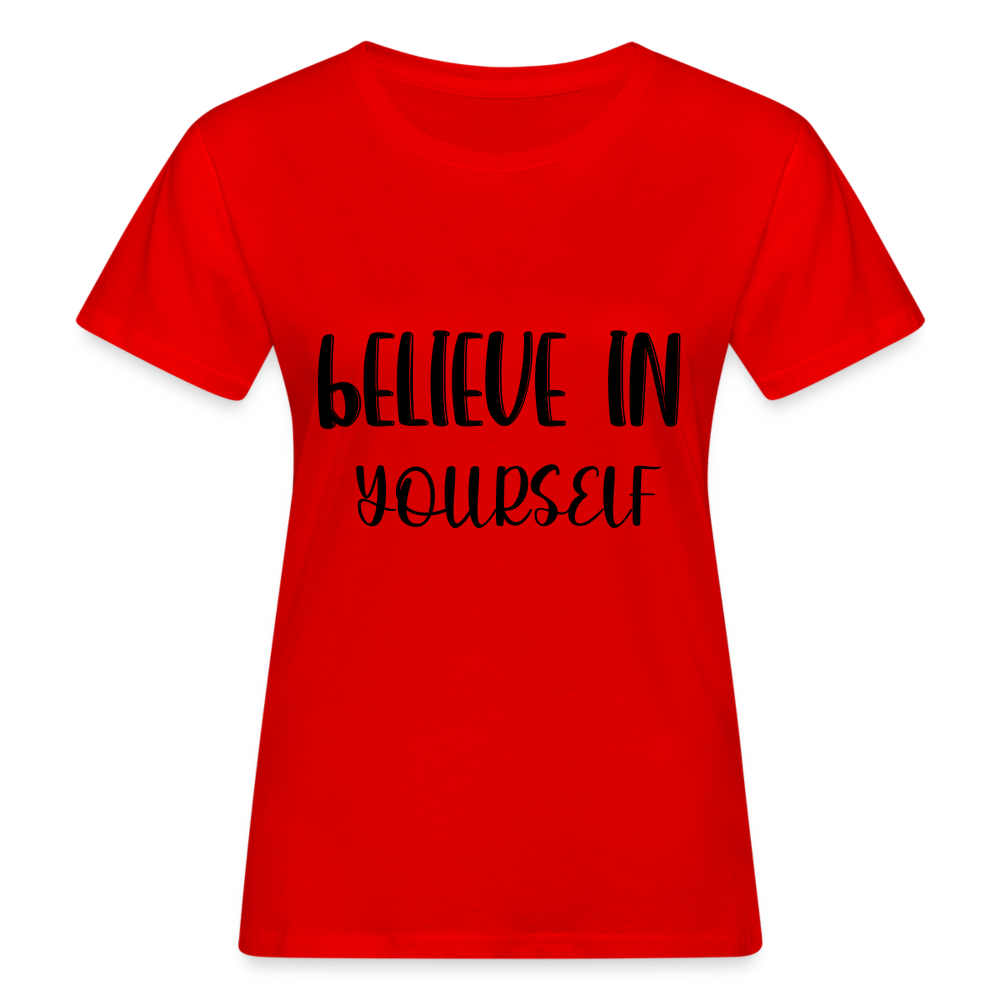 Women's Organic T-Shirt - red