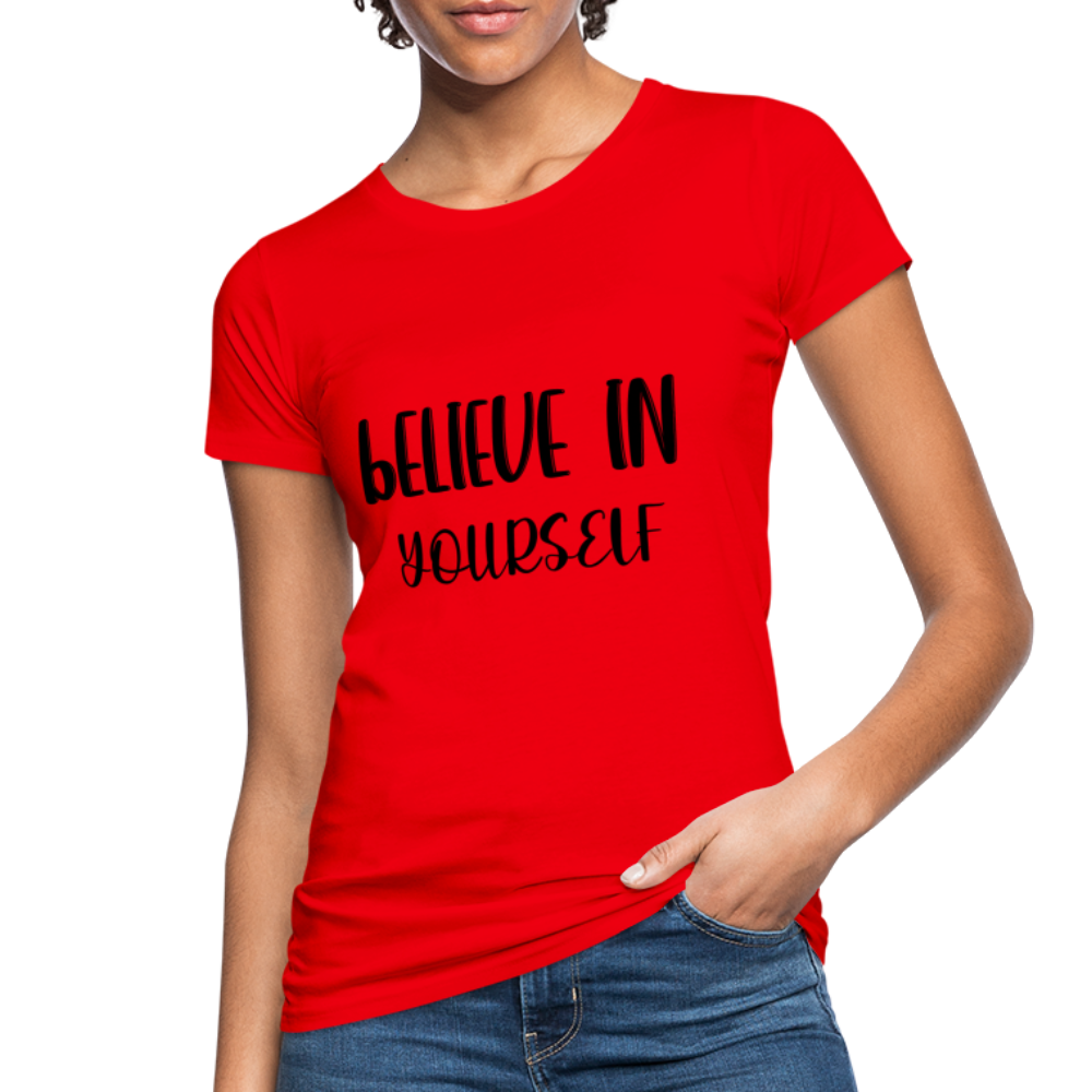 Women's Organic T-Shirt - red