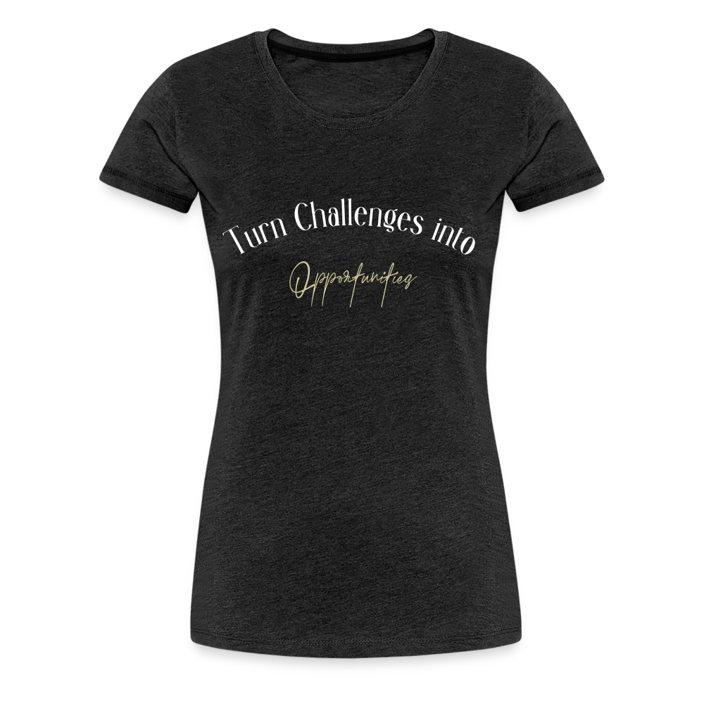 Women’s Premium T-Shirt - charcoal grey
