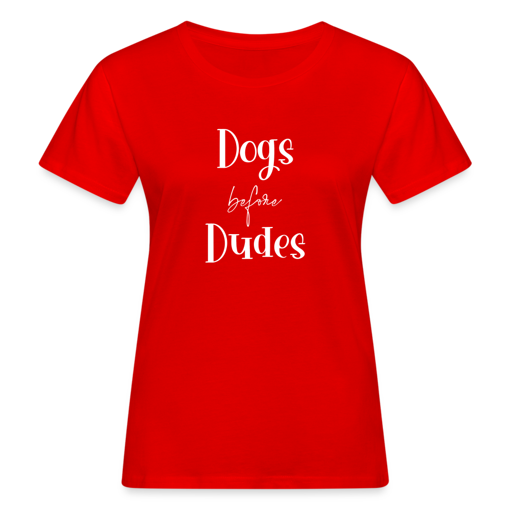 Women's Organic T-Shirt - red