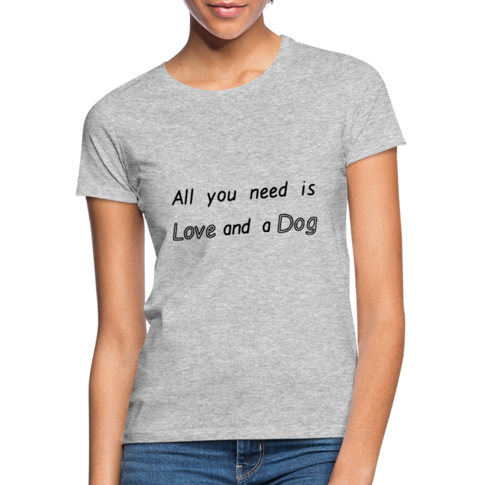Women's T-Shirt - heather grey