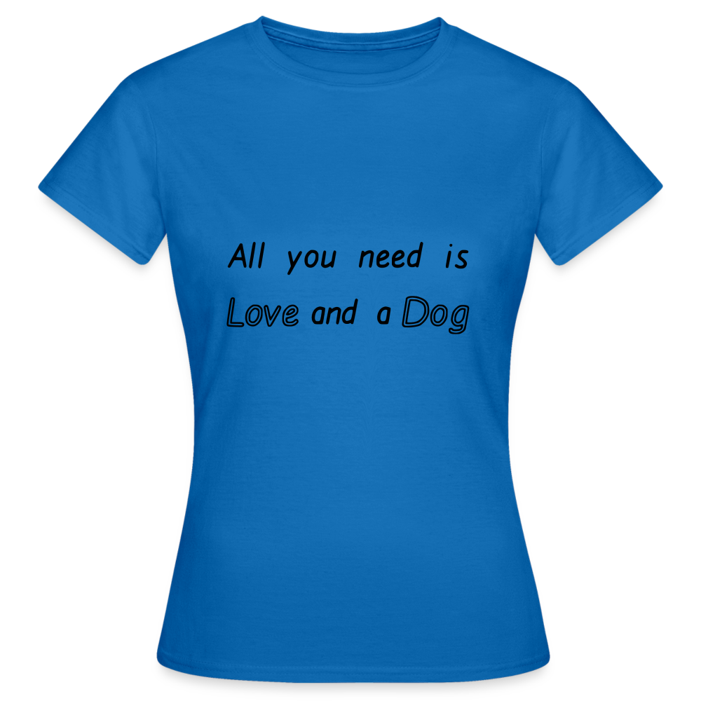 Women's T-Shirt - royal blue