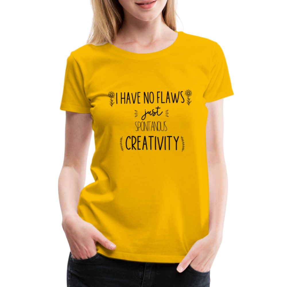 Women’s Premium T-Shirt - sun yellow