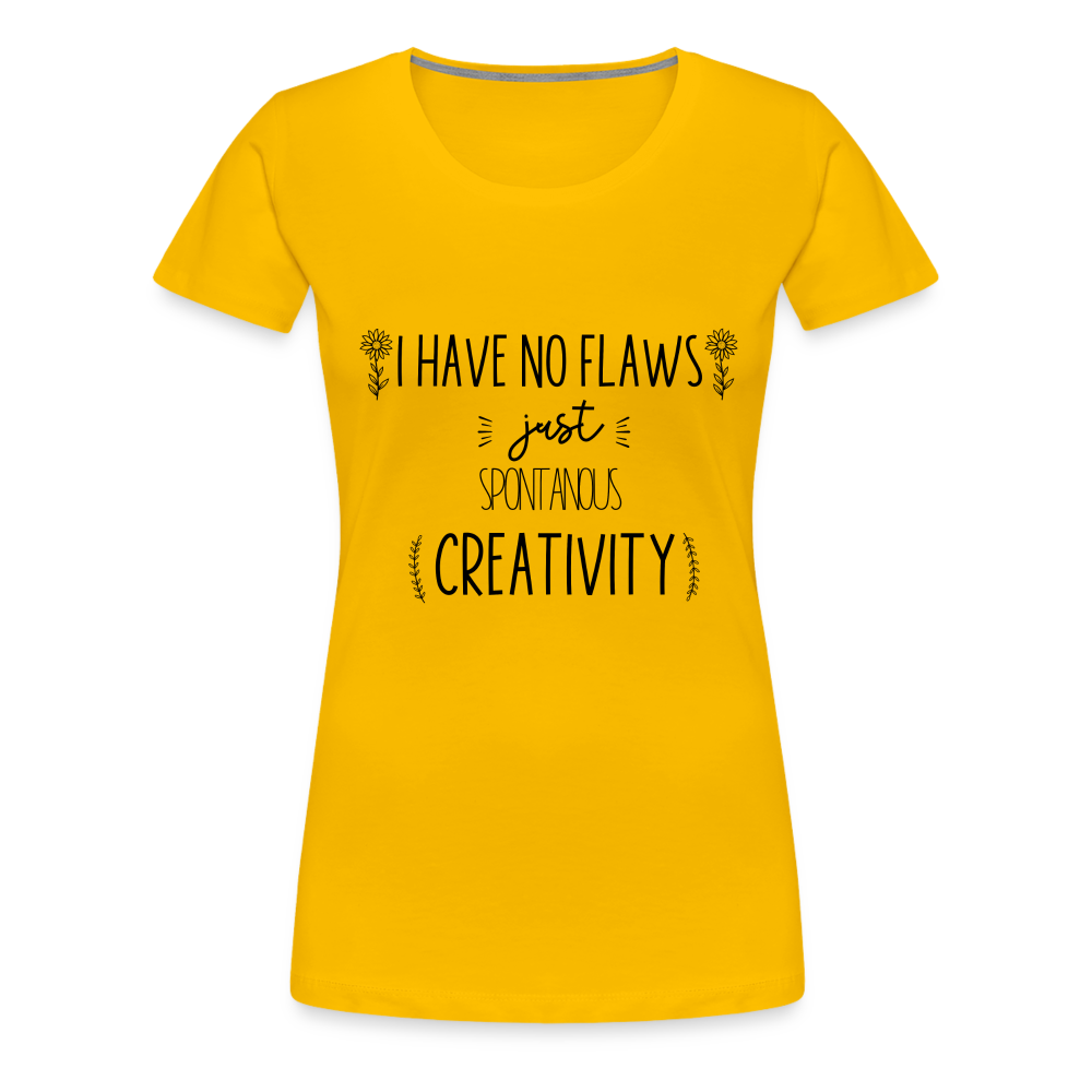 Women’s Premium T-Shirt - sun yellow