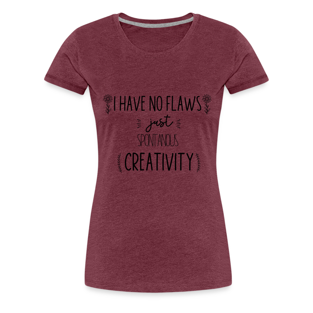 Women’s Premium T-Shirt - heather burgundy