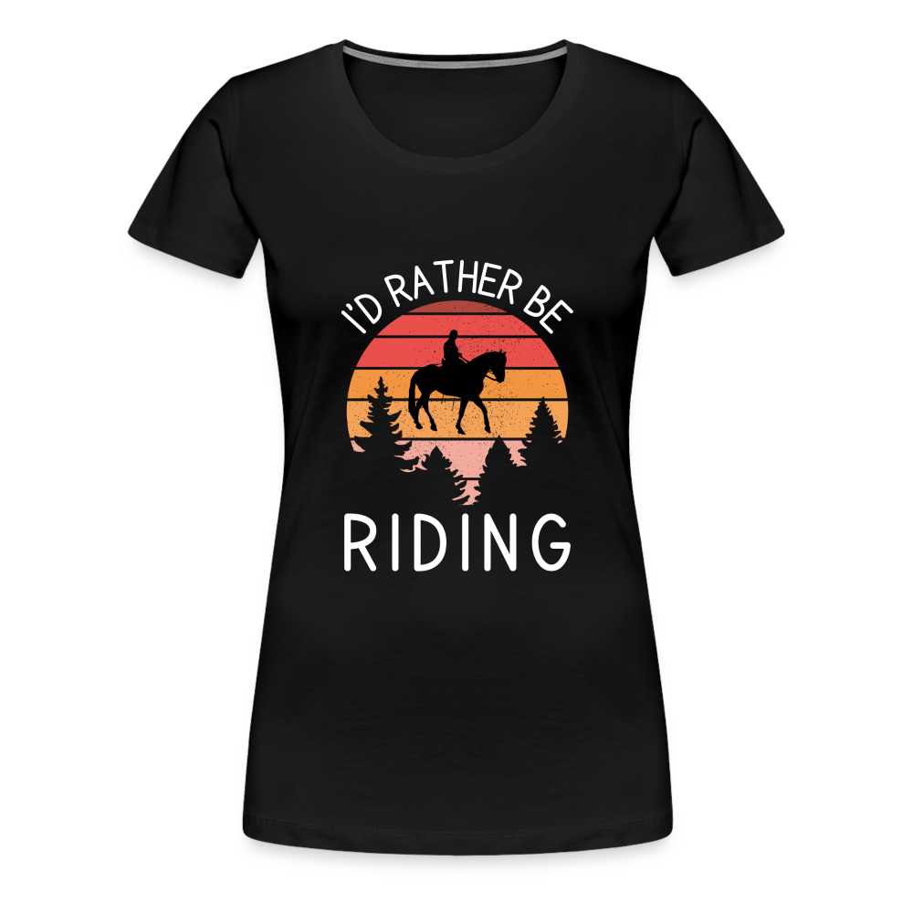Women’s Premium T-Shirt - black