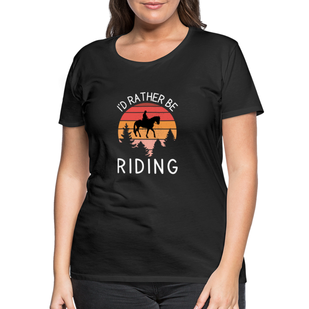 Women’s Premium T-Shirt - black