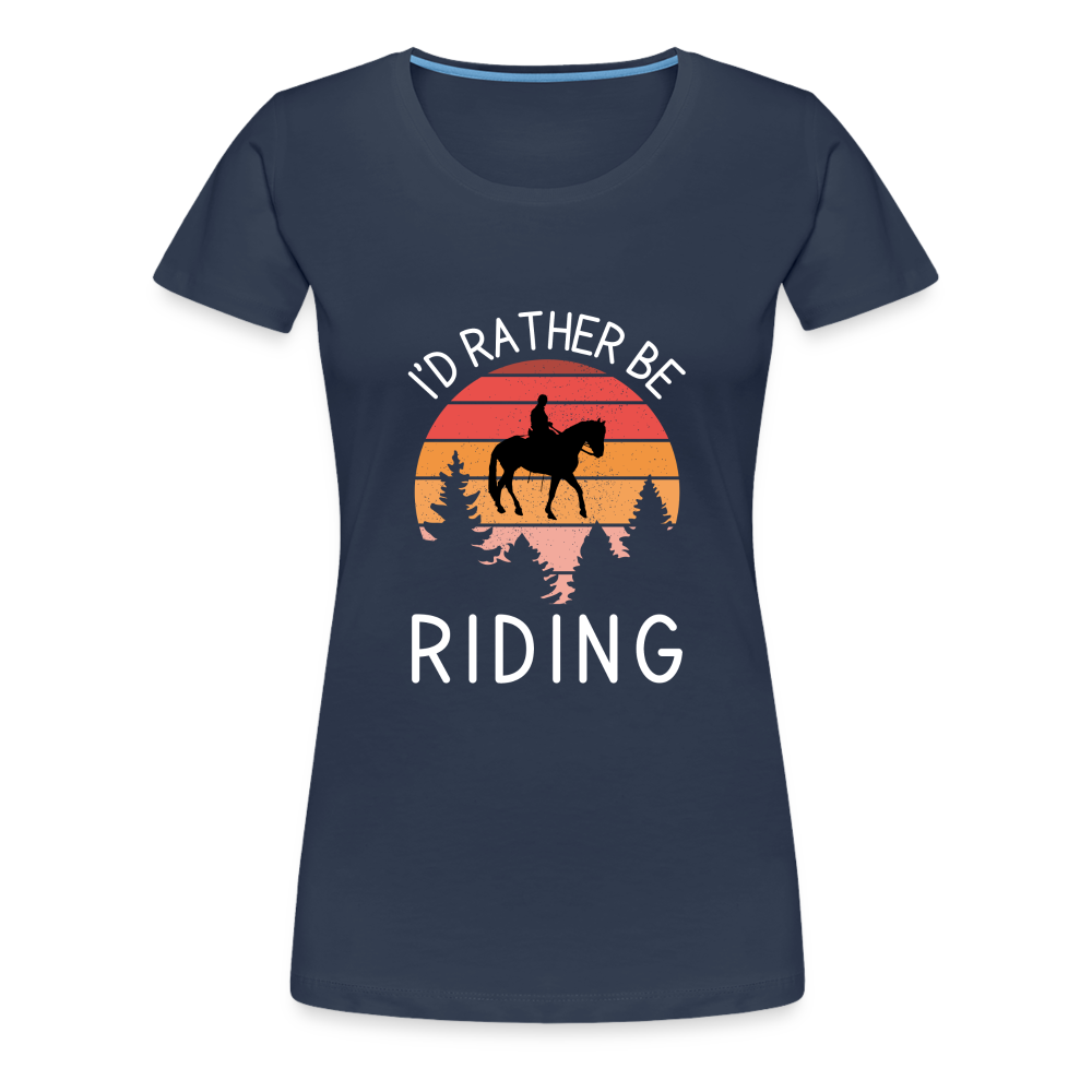 Women’s Premium T-Shirt - navy