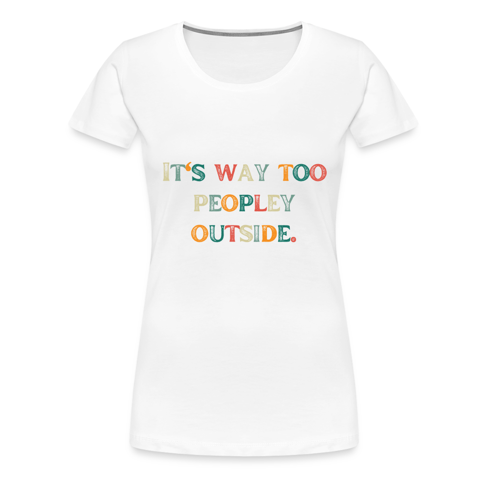 Women’s Premium T-Shirt - white