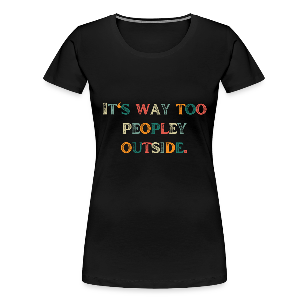 Women’s Premium T-Shirt - black