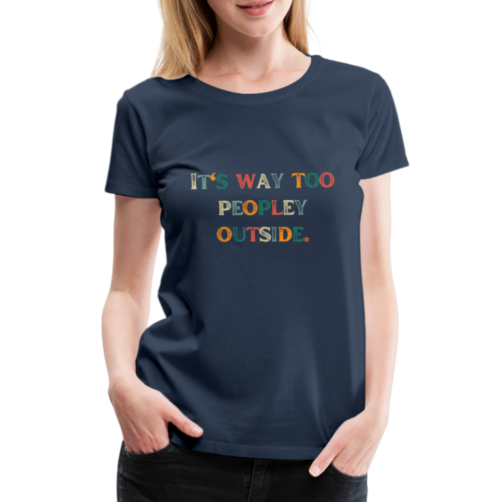 Women’s Premium T-Shirt - navy