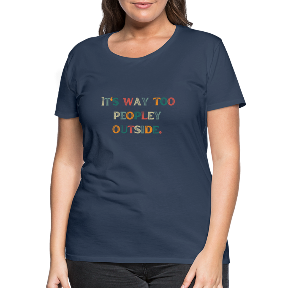 Women’s Premium T-Shirt - navy