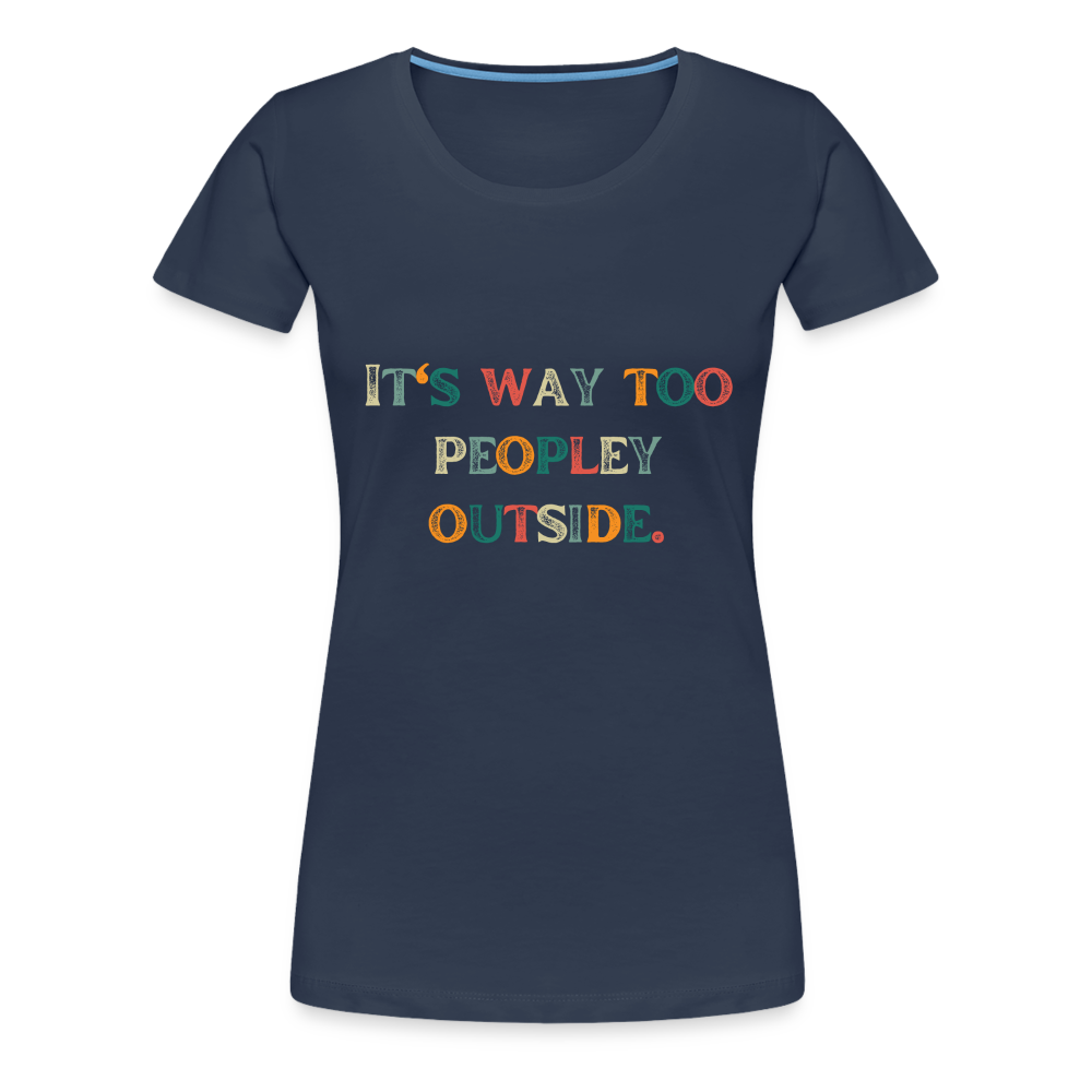 Women’s Premium T-Shirt - navy