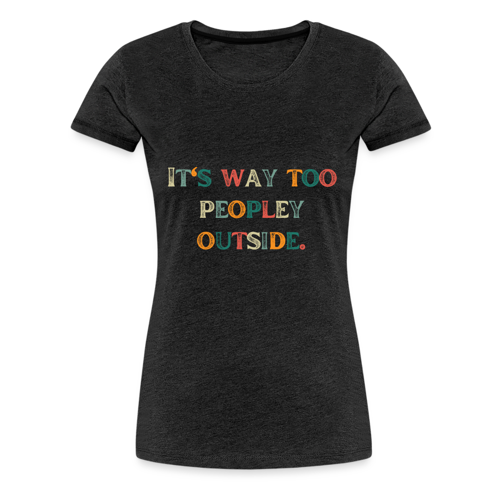 Women’s Premium T-Shirt - charcoal grey