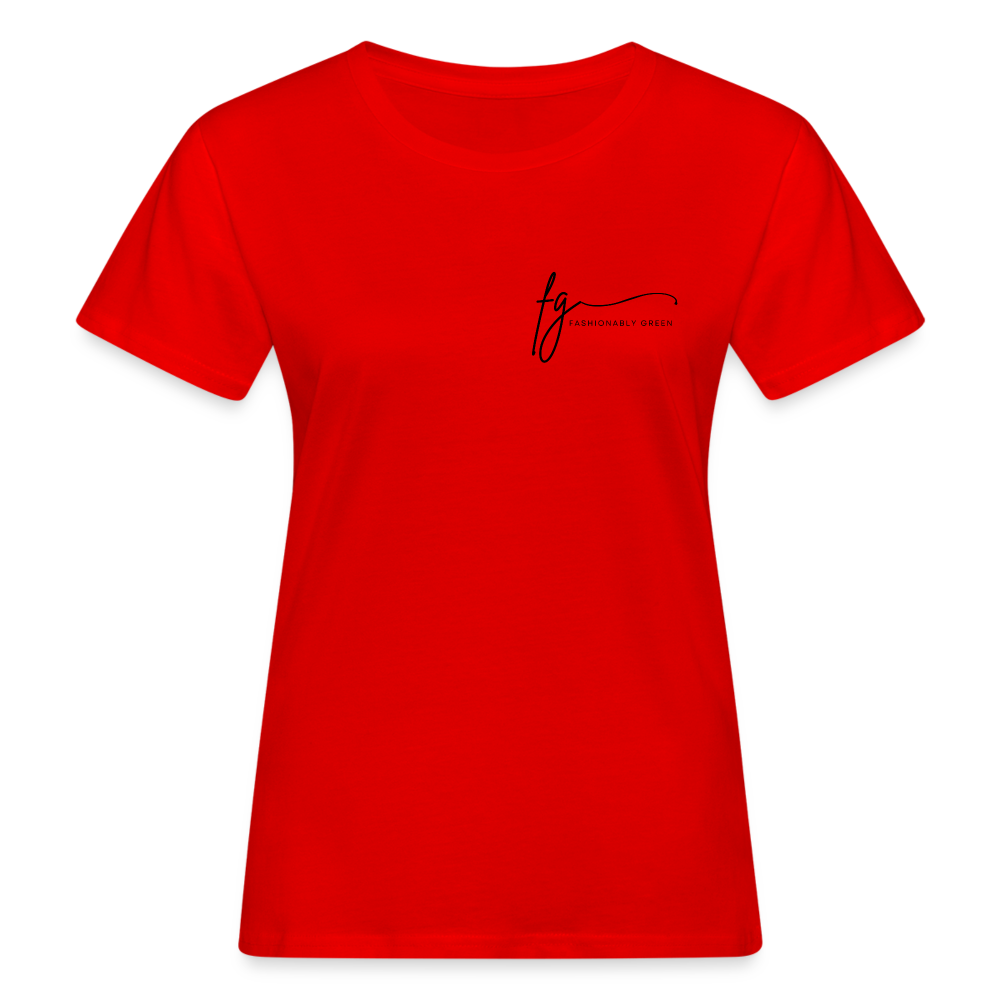Women's Organic T-Shirt - red