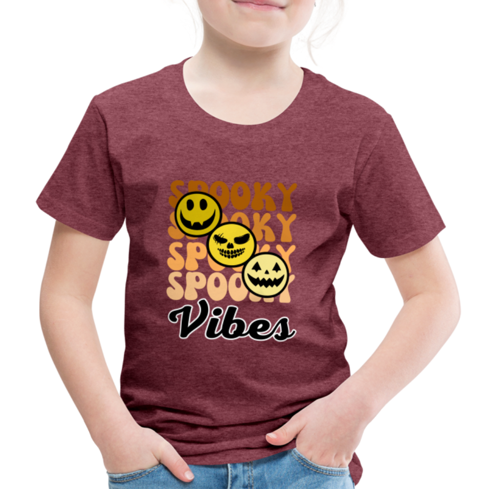 Kids' Premium T-Shirt - heather burgundy