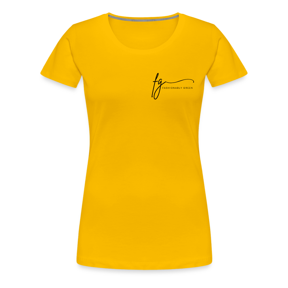 Women’s Premium T-Shirt - sun yellow