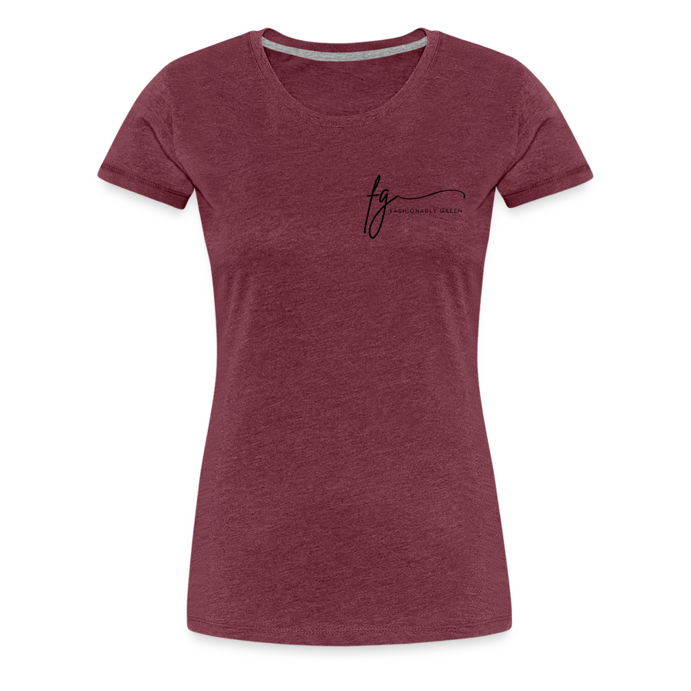 Women’s Premium T-Shirt - heather burgundy