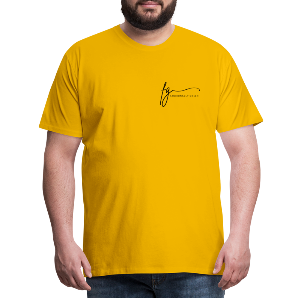 Men’s Premium T-Shirt - sun yellow