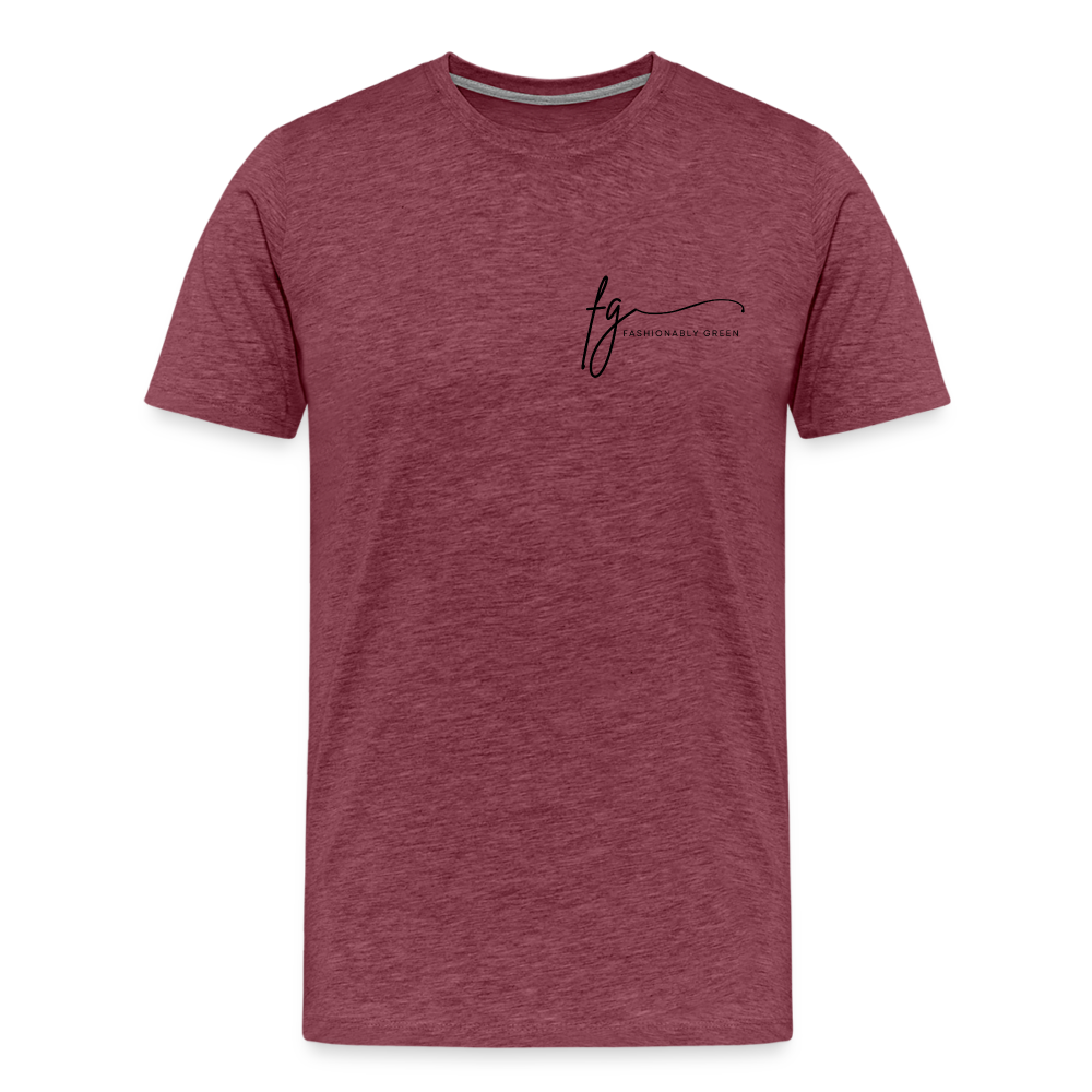 Men’s Premium T-Shirt - heather burgundy