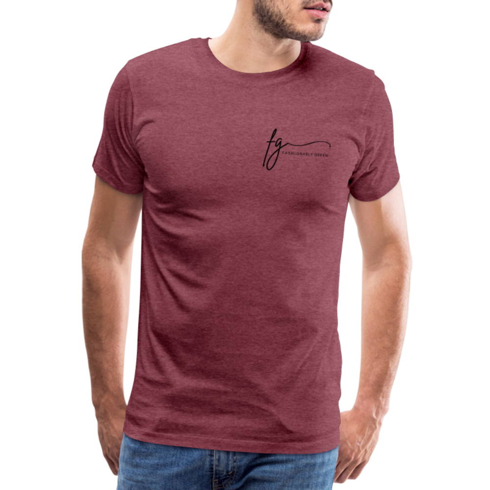 Men’s Premium T-Shirt - heather burgundy