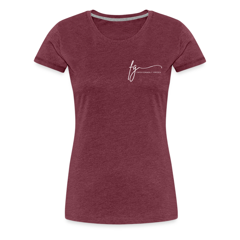 Women’s Premium T-Shirt - heather burgundy
