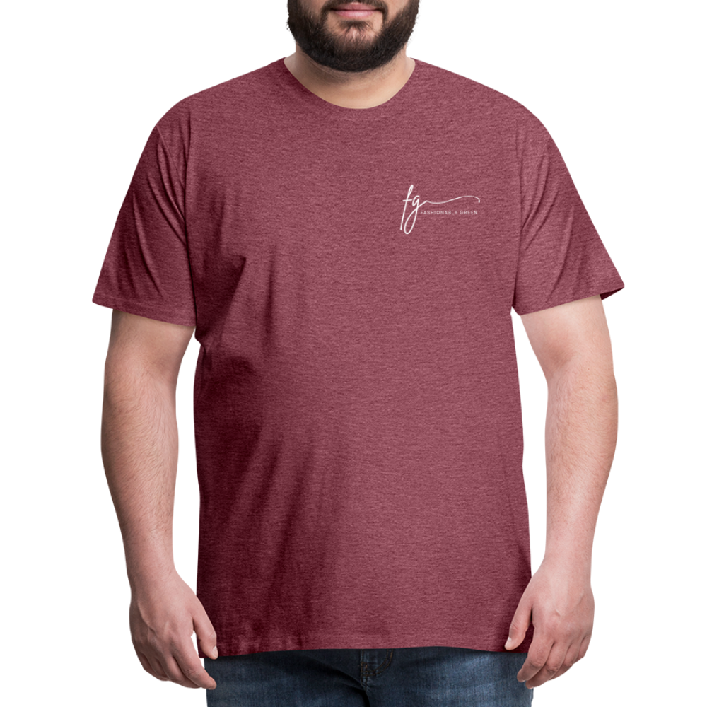 Men’s Premium T-Shirt - heather burgundy