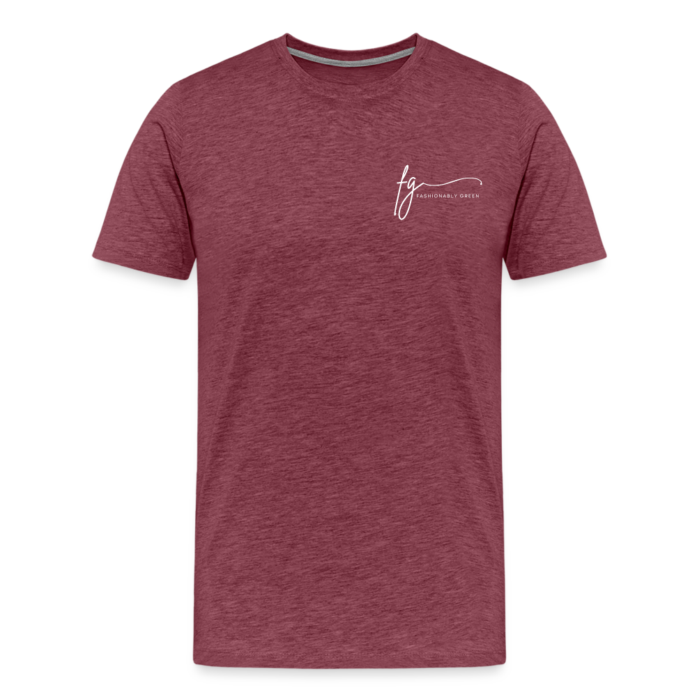 Men’s Premium T-Shirt - heather burgundy