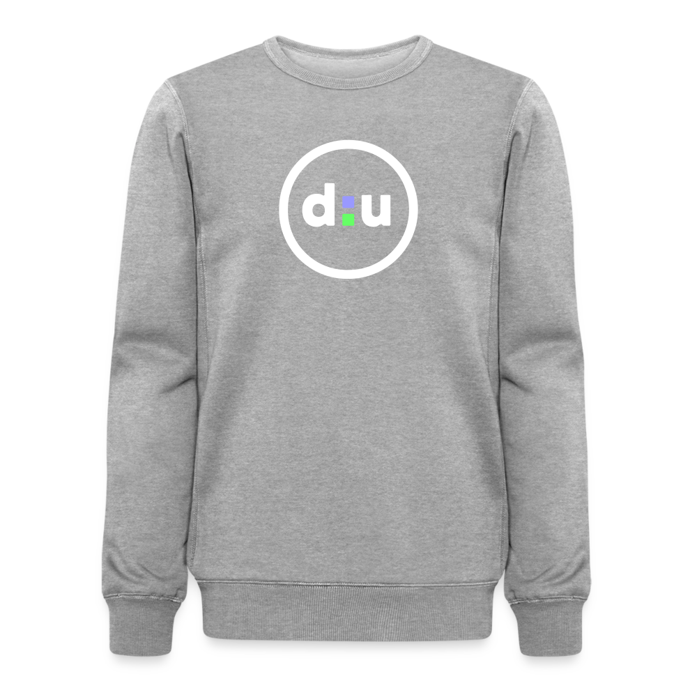 Men’s Active Sweatshirt by Stedman - light heather grey