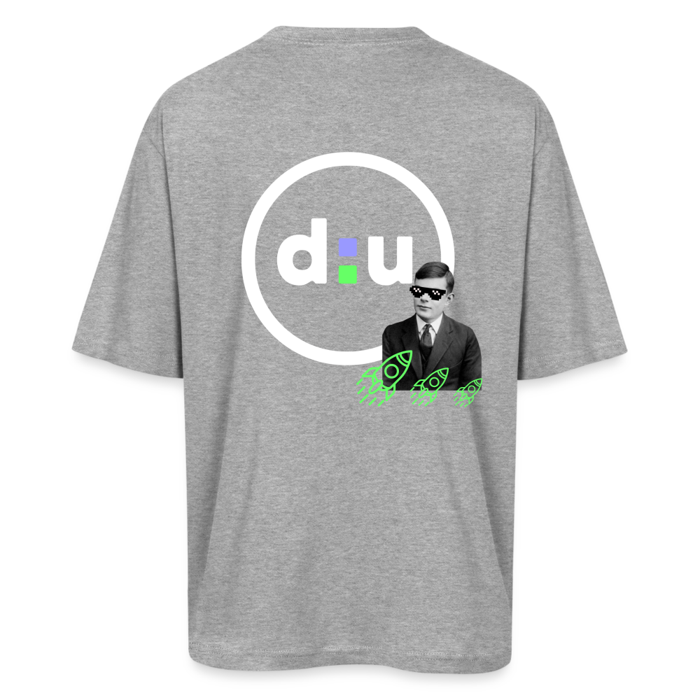 Oversized Unisex T-Shirt - heather grey